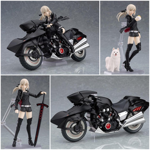 Figma 418 Saber Altria Pendragon (Alter) Shinjuku Ver. + ex:ride Spride.08 Cuirassier Noir from Fate/Grand Order [IN STOCK]