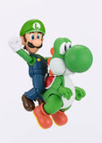 S.H.Figuarts Yoshi from Super Mario + 1st Release Bonus Nintendo Bandai Tamashii [SOLD OUT]