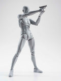 S.H.Figuarts Body-kun DX Set Gray Color Ver. Action Figure [SOLD OUT]