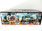 PVC Trading Figure One Piece Log Box Marineford Part 2 Complete Set of 6 + 1 Special Figure Megahouse [SOLD OUT]