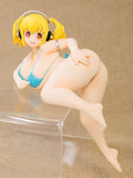 PVC Super Pochaco Noodle Stopper Blue Ver. Game Prize Figure Furyu [SOLD OUT]