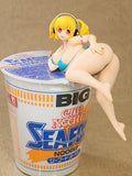 PVC Super Pochaco Noodle Stopper Blue Ver. Game Prize Figure Furyu [SOLD OUT]